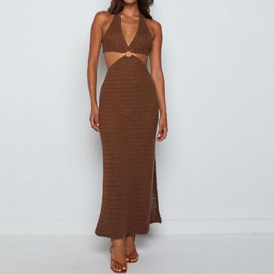 Beach Cover-up Jacket Waist-Exposed Tie Bikini Swimsuit