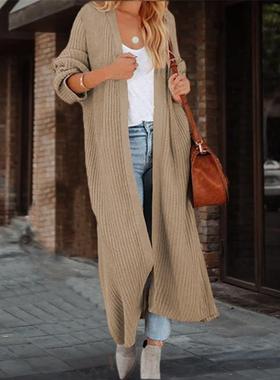 autumnwinter sweater womens loose pullovers solid overcoat