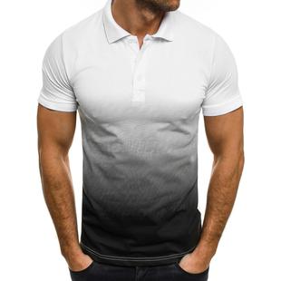 and with lapel sleeves short casual shirt Mens sports