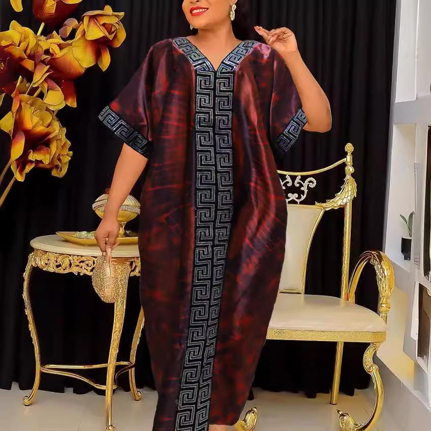 women for dress robe size plus headscarf with robe loose