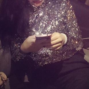 top fairy outer full wear sequin sleeve inner long