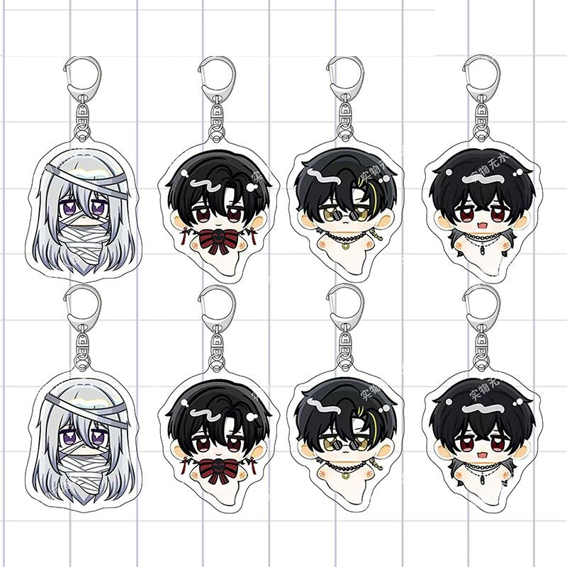 我不是戏神周边应援可爱亚克力卡通钥匙扣学生书包装饰挂件送好礼