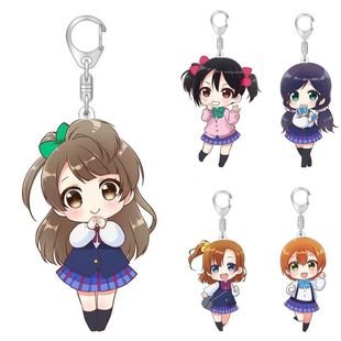 lovelive学园偶像动漫周边 南小鸟妮可星空凛亚克力钥匙扣挂件