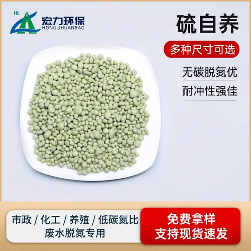 硫自养反硝化填料 高效脱氮 市政污水深度处理技术 厂家现货速发