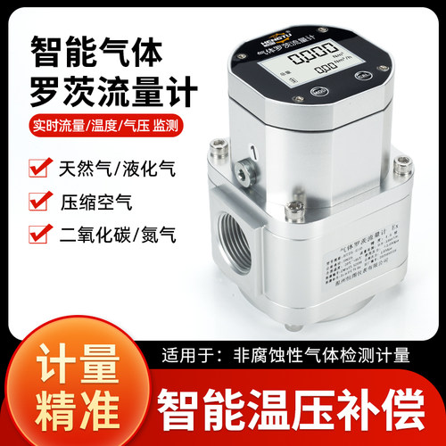 恒图气体数显流量计高精度防爆