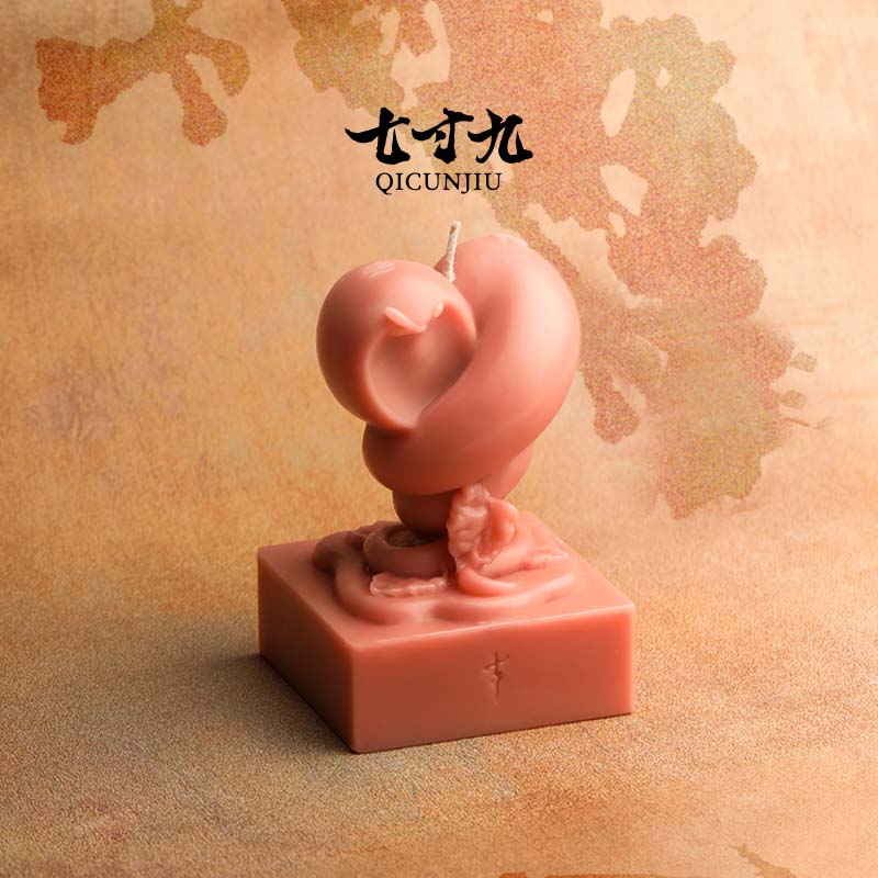 月神赐福香薰蜡烛七寸九