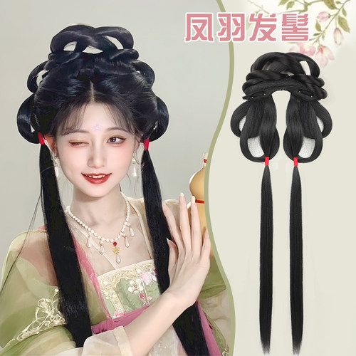 汉服假发一体式古装明制宋制造型