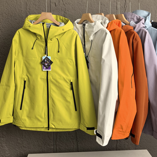 柜面品质！无缝全压胶户外三合一情侣防风防水登山休闲连帽冲锋衣