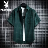 Playboy, рубашка, оверсайз