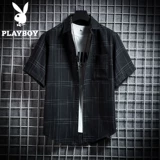 Playboy, рубашка, оверсайз