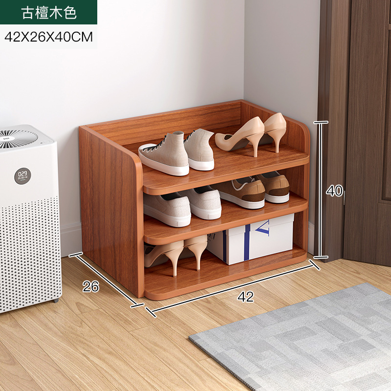 一户室外过道电梯口鞋架