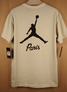 【现货】美版~JORDAN Paris 巴黎日耳曼联名男子运动休闲大码T恤