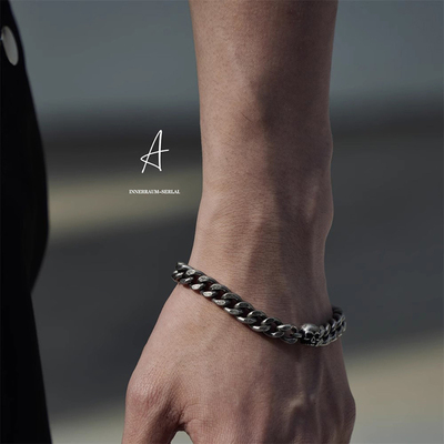 WM风格男女做旧暗黑手工限量手链
