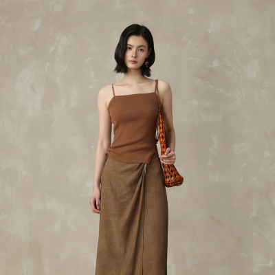 AIRIQIAH62BX024收腰抽绳背心