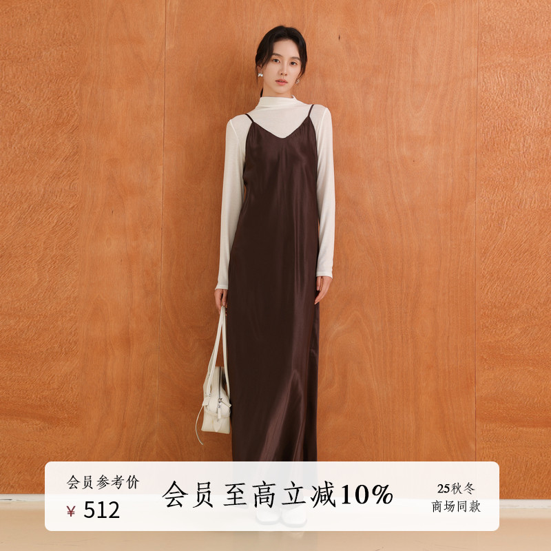 AIRIQI25秋新款吊带连衣裙