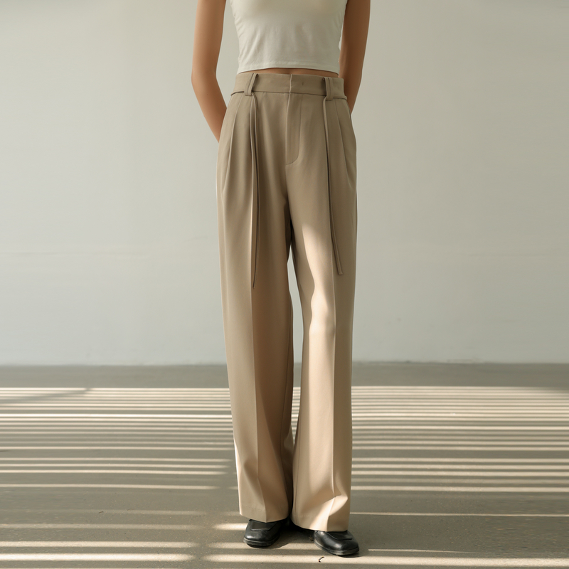 Airiqi/爱惢崎24春新款休闲裤