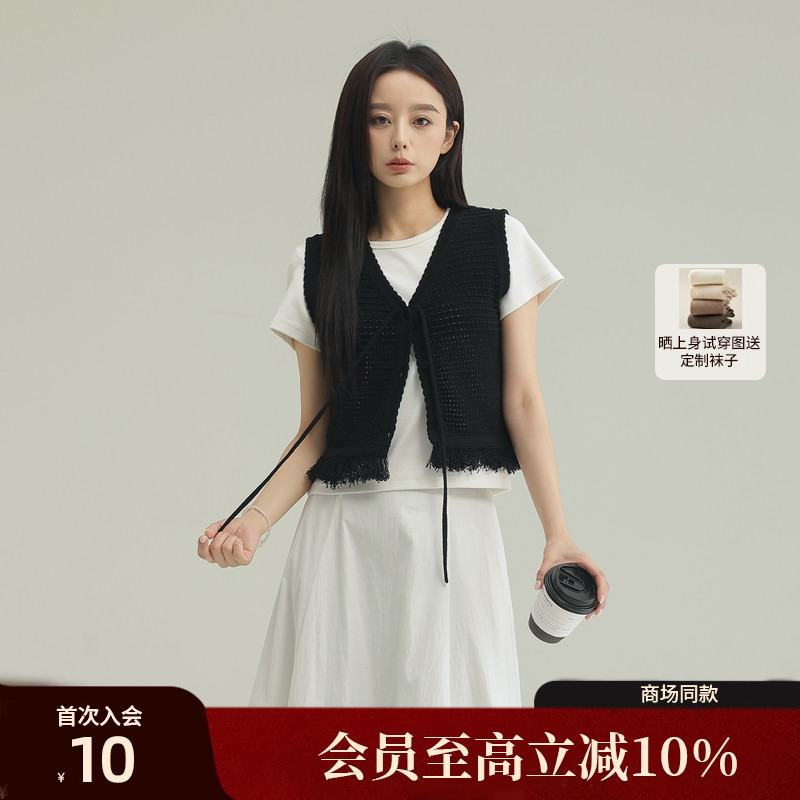 AIRIQI25夏新款针织背心