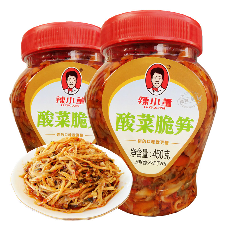 湖南特产酸菜脆竹笋子开味下饭菜