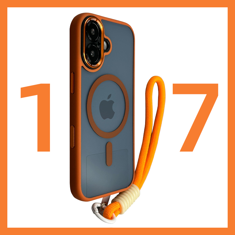 【17pro星宇橙配色】磁吸手机壳