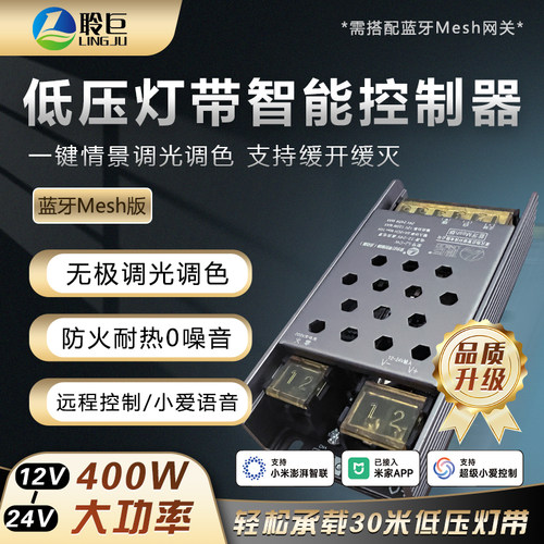 聆巨低压双色线条灯带控制器