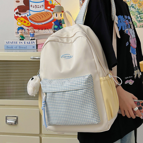 书包初中生女高中大学生双肩背包