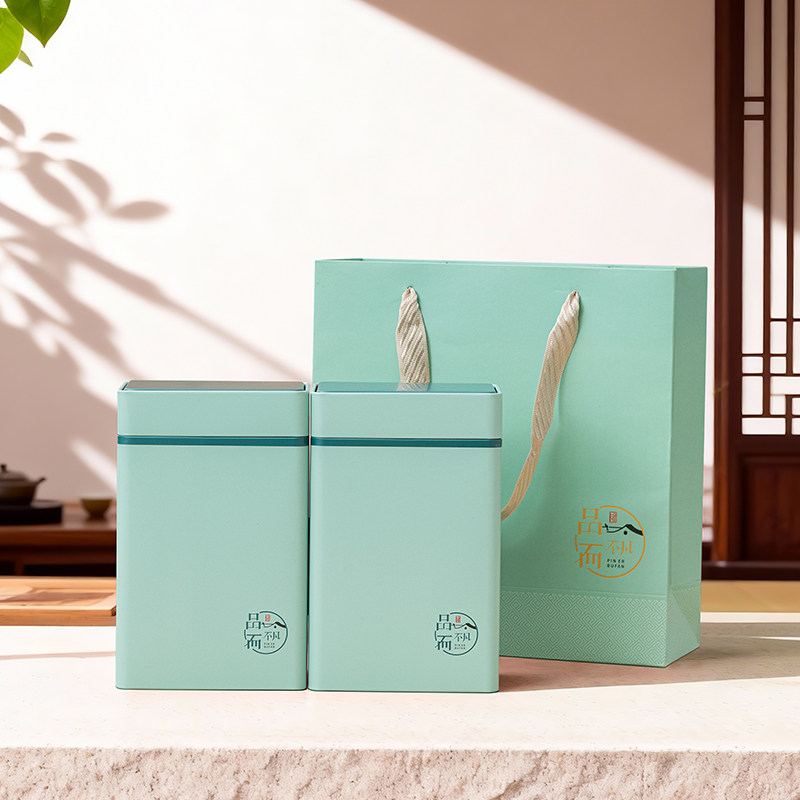 茶叶罐铁罐绿红茶包装罐茶罐空罐图片
