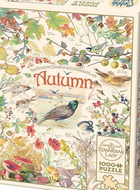Cobblehill-秋天-1000片-进口正品拼图益智解压烧脑玩具潮玩唯美