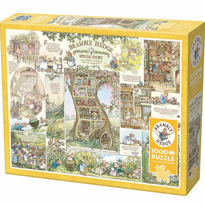 进口拼图益智解压烧脑玩具春天