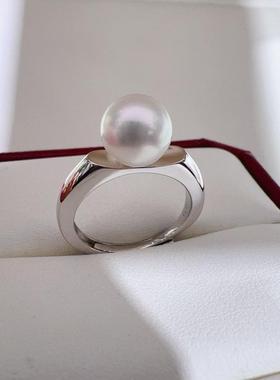 开口可调节小众设计戒指