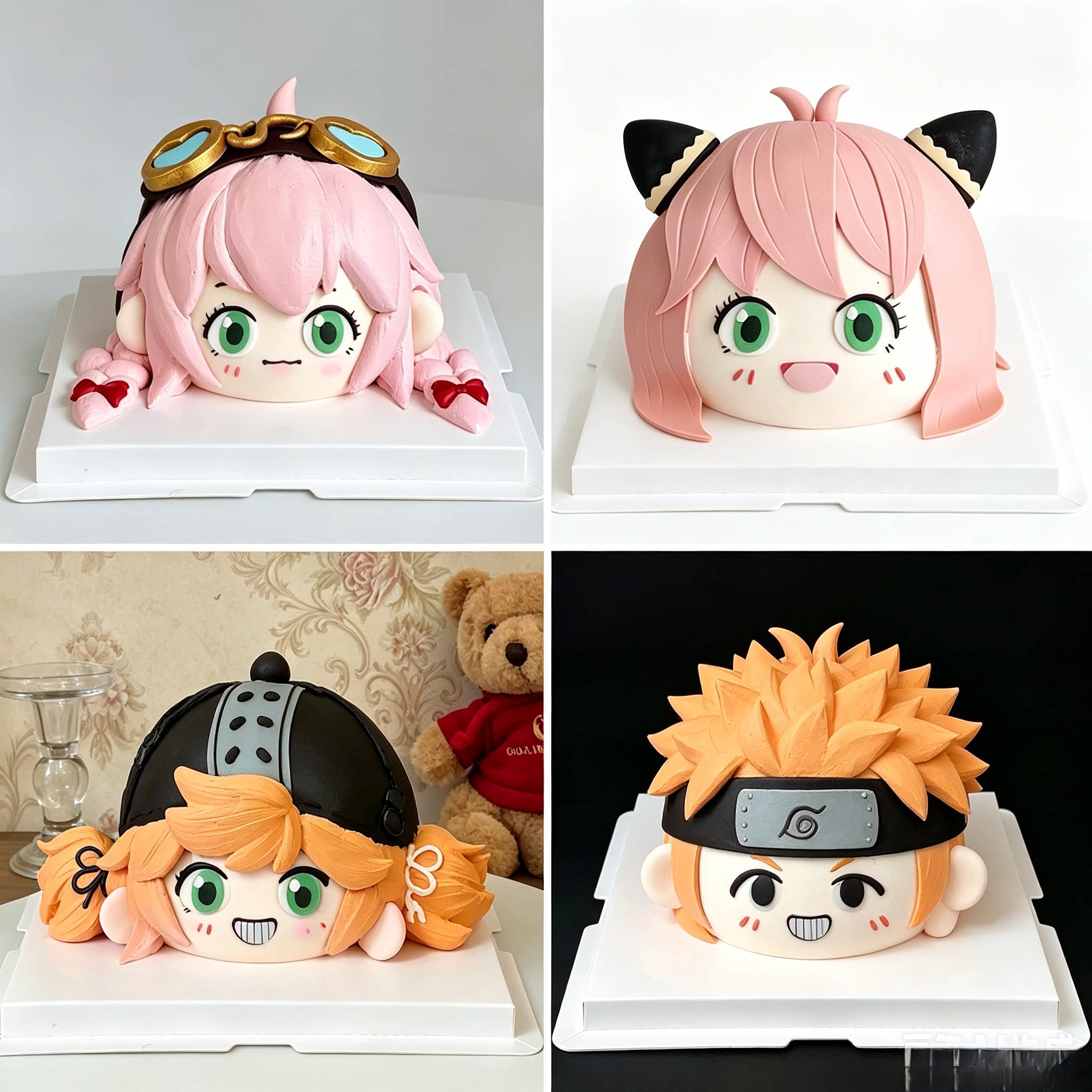 二次元大头定制生日蛋糕第五人格王者荣耀头像游戏蛋糕同城配送