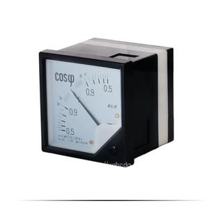 0.5仪表 6L2 COS指针式 三相功率因数表380V 100V5A超前滞后0.5