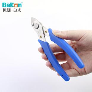 剪钳水口钳斜口剥线斜咀扁口工具钳迷你模型剪工业级剪钳工具