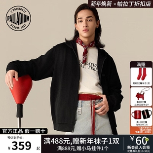 【拳王阿里联名】PALLADIUM帕拉丁日常宽松休闲男女同款印花外套