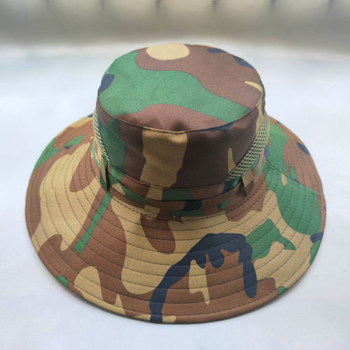 儿童迷彩帽子户外休闲防晒奔尼帽