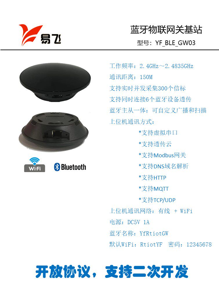 蓝牙物联网关基站