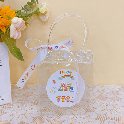 幼儿园礼品袋透明生日伴手礼袋子