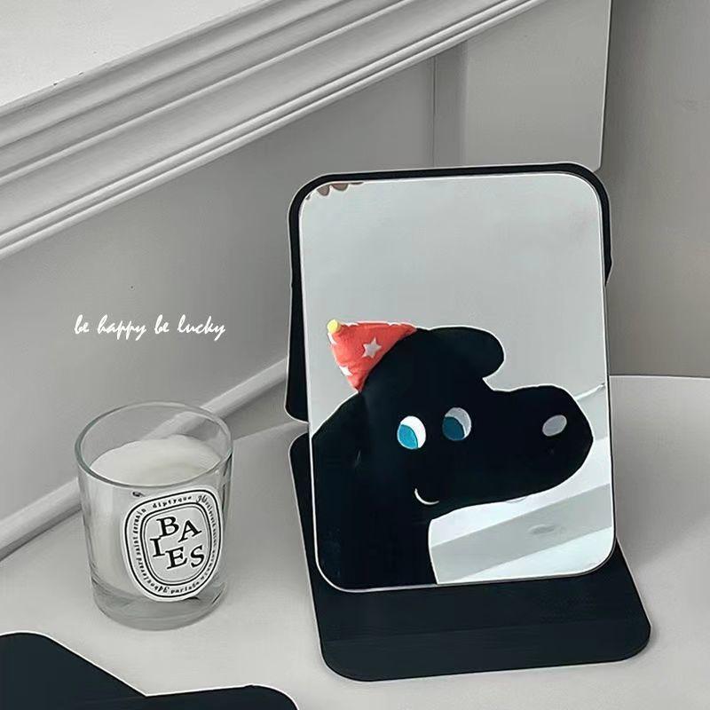 折叠镜子高清桌面化妆镜