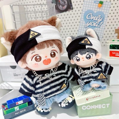 月亮公仔新款棉花娃娃男款娃衣