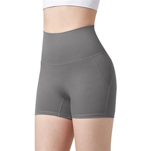 pants girl pants sports three-quarter peach womens cycling
