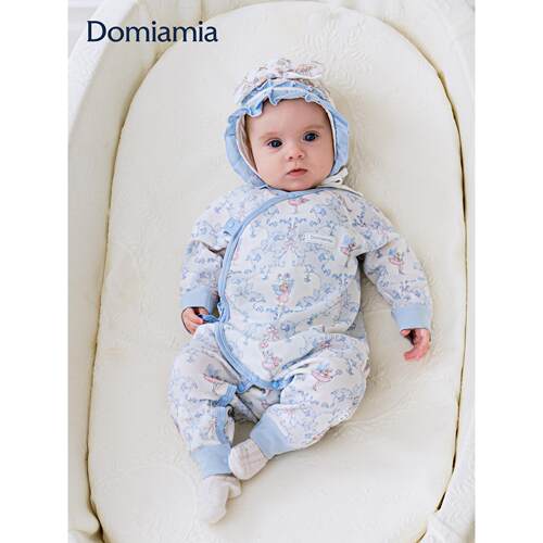 【新品】[新品]Domiamia新生儿连体衣男童女童26春秋满月宝宝婴儿
