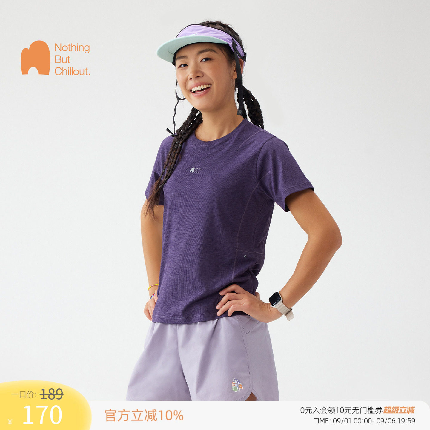 NBCT户外7A抗菌运动吸湿速干T恤图片
