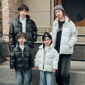 甜甜圈虹虹Tia木木屋亲子黑金免洗棉服