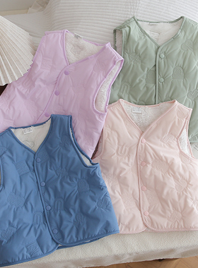 【Demi专享】【顾奈】背心加绒加厚无袖内胆宝宝坎肩马夹坎肩