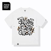 真维斯盖尔大码 体恤 宽松短袖 品牌重磅无性别男女装 潮牌t恤春夏装