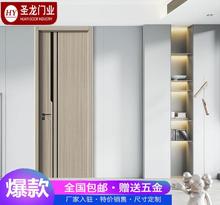 厂家直销碳晶板木门碳晶门现代简约生态木门室内门卧室门白色木门