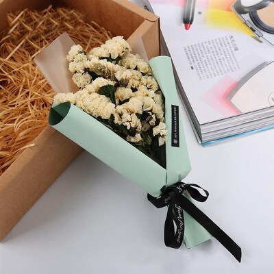 Dried Flower Branch Myosotis Preserved Flower Photo Prop For