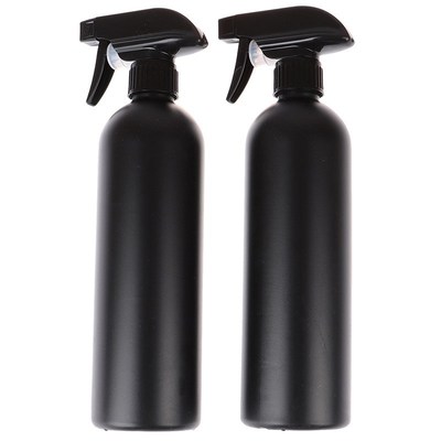 2pcs 500ml Spray Empty Bottle Refillable Mist Perfume Atomiz