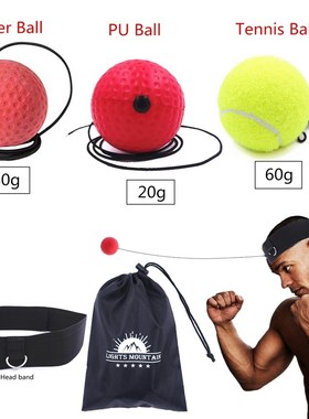 Boxing Reflex Ball Set 3 Difficulty Level Boxing Balls with