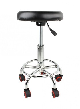 Height Adjustable Salon Rolling Swivel Stool Tattoo Massage