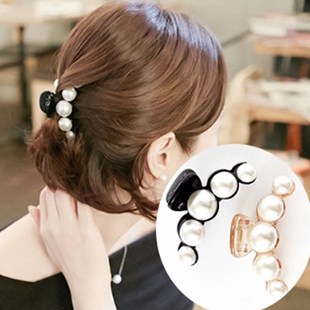 Luxury Pearls Hairpins Hair Ornaments Trendy Hair Clip Shiny